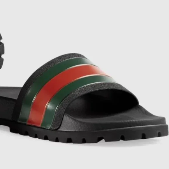 Authentic Gucci men sandals Gucci Size 9 - Picture 2 of 9